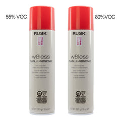 RUSK W8less Plus Hairspray Extra Strong Hold (10oz)