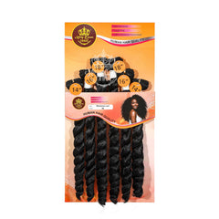 Mary Queen BioProtein™ Romance Curl 6-Bundle Hair Set – 14"–18"