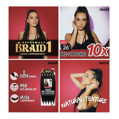Supremacy Braid1 10X Pre-Stretched Braid 26" (52)