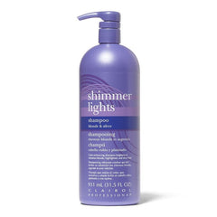 Clairol Professional Shimmer Lights Purple Shampoo for Blonde & Silver Hair 31.5oz