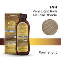 Clairol Professional SOY4PLEX LiquiColor Permanent Hair Color - 9NN Very Light Rich Neutral Blonde