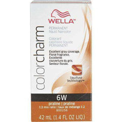 Wella Color Charm Permanent Liquid Hair Color - 6W Praline