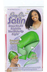 Stay On Satin Tie Up Wrap - 774 Assorted