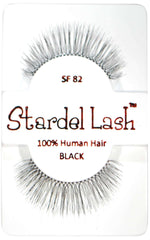 Stardel Lash 100% Human Hair Lashes - SF 82 Black