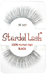 Stardel Lash 100% Human Hair Lashes - SF 107 Black