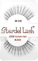 Stardel Lash 100% Human Hair Lashes - SF 510 Black