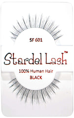 Stardel Lash 100% Human Hair Lashes - SF 601 Black