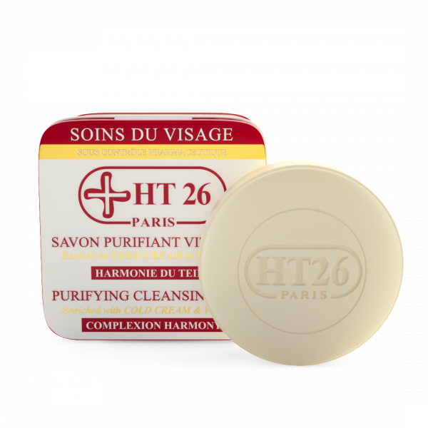 HT26 Paris HT26 PARIS ® Savon Purifiant enrichit en Cold Crème - Authentic Skincare Treatment