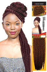 Magic Gold Star Jumbo Twist Braid 24"