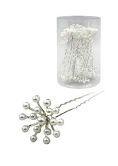 Magic Gold Fashion Hair Pins #7665 Silver
