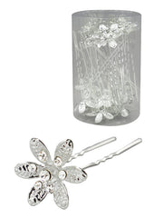 Magic Gold Fashion Hair Pins #7673 Silver
