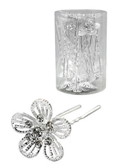 Magic Gold Fashion Hair Pins #7675 Silver