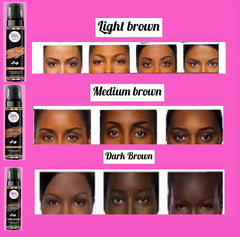 Tamy Doll Hair Lace Tint Mousse - Light Brown