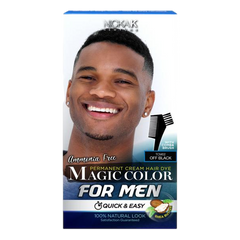 Magic Color For Men Permanent Cream Hair Dye - Off Black