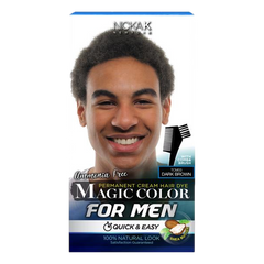 Magic Color For Men Permanent Cream Hair Dye - Dark Brown
