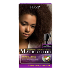 Magic Color Permanent Cream Hair Dye - Dark Brown