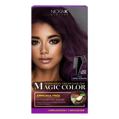 Magic Color Permanent Cream Hair Dye - Dark Auburn