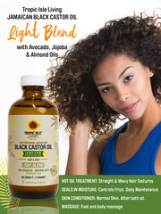 Tropic Isle Living Jamaican Black Castor Oil - Light 4oz