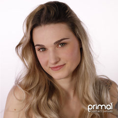 PRIMAL® Twilight Hazel - Brown Colored Contact Lenses