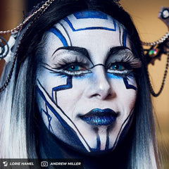 PRIMAL ® Underworld - Blue Colored contact lenses