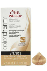 Wella Color Charm Permanent Liquid Hair Color - 8N/811 Light Blonde