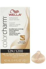 Wella Color Charm Permanent Liquid Hair Color - 12N/1200 High Lift Blonde