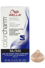 Wella Color Charm Permanent Liquid Hair Color - 9A/940 Pale Ash Blonde