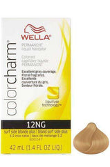 Wella Color Charm Permanent Liquid Hair Color - 12NG Surf Side Blonde Plus