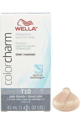 Wella Color Charm Permanent Liquid Hair Toner - T10 Pale Blonde