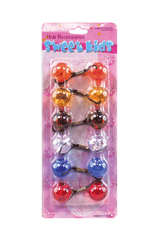 Sweet Kids Hair Baubles - Round #XL18 Crystal Mix