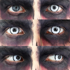 PRIMAL ® Zombie II - White Colored Contact Lenses