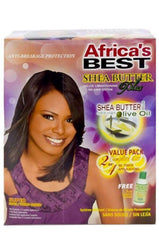 Africa's Best Shea Butter Plus Relaxer Value Pack Super