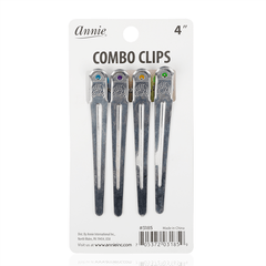 Annie Combo Clips Asst 4pcs #3185