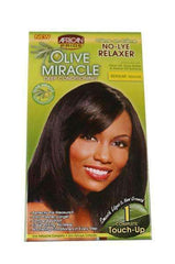 African Pride Olive Miracle No Lye Relaxer Touch-Up Kit - Regular