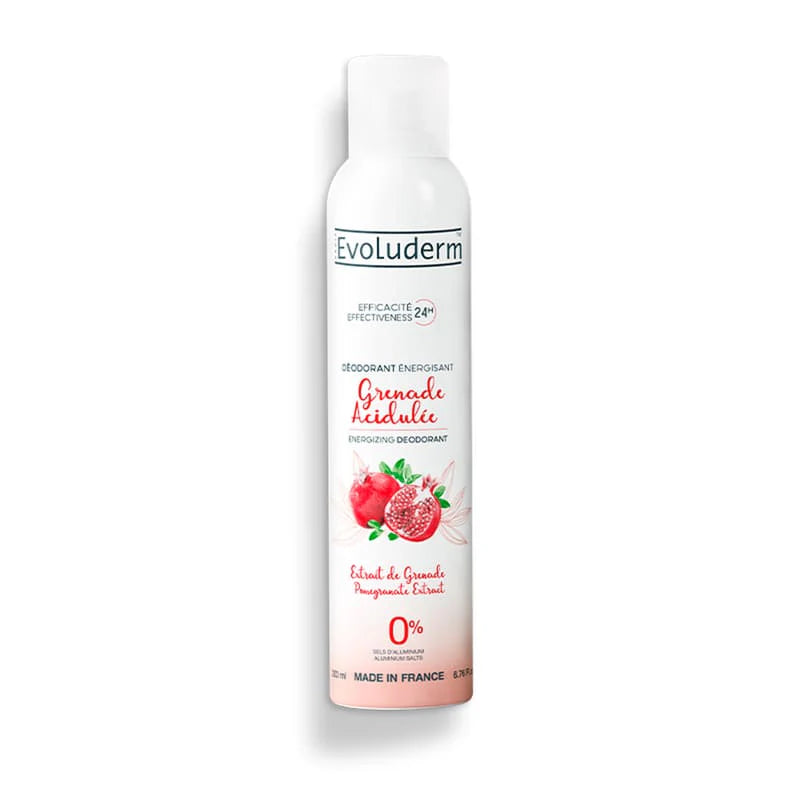 Evoluderm - Energizing Deodorant Acidulated Pomegranate 200 ml image 0