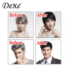 Dexe Black Hair Shampoo w/Comb