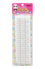 Bello O-Ring Small Ponytailers - White #61015