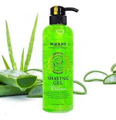 Black Ice Shaving Gel w/ Aloe Vera