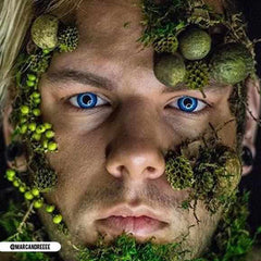 PRIMAL ® Chucky - Vivid Blue Colored Contact Lenses