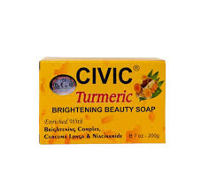 Civic CIVIC® TURMERIC SAVON de Beauté Éclaircissant - Authentic Skincare Treatment