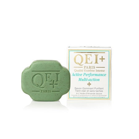 QEI- Active Performance Multi-Action purifying scrub soap, 200 g image 0