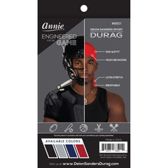 Annie Deion Sanders Sport Durag - Black #68501