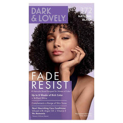 Dark & Lovely Fade Resist Rich Conditioning Hair Color - 372 Natural Black