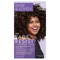 Dark & Lovely Fade Resist Rich Conditioning Hair Color - 401 Hazelnut Brown