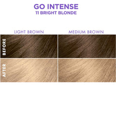 Dark & Lovely Go Intense Ultra Vibrant Hair Color - 11 Bright Blonde