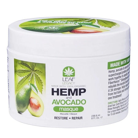 Leaf Legacy - mask with hemp and avocado, 236.6 ml image 0