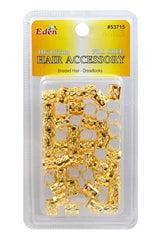 Eden Gold Filigree Tubes - 12x10mm #53729