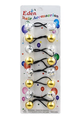 Eden Hair Baubles - Gold & Clear #LB20MGC