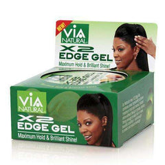 Via Natural Maximum Hold Argan & Olive Oil X2 Edge Gel
