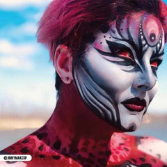 PRIMAL ® Evil Eyes - Red Colored Contact lenses